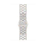 Apple pašček Nike Sport Band M/L v čiste platine barvi za Apple Watch velikosti 46 mm - iSTYLE SI