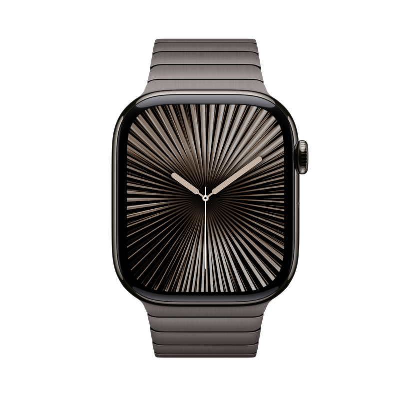 Apple pašček Link Bracelet v skrilasto sivi barvi za Apple Watch velikosti 46 mm - iSTYLE SI