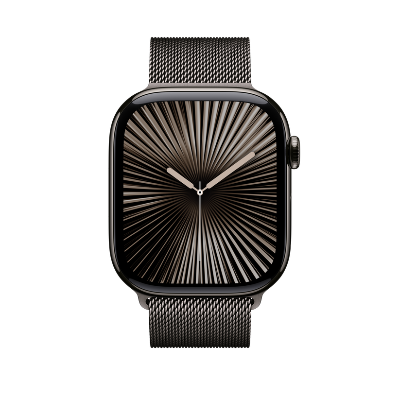 Apple pašček Milanese Loop M/L v Slate barvi za Apple Watch velikosti 46 mm - iSTYLE SI