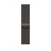 Apple pašček Milanese Loop S/M v Slate barvi za Apple Watch velikosti 46 mm - iSTYLE SI