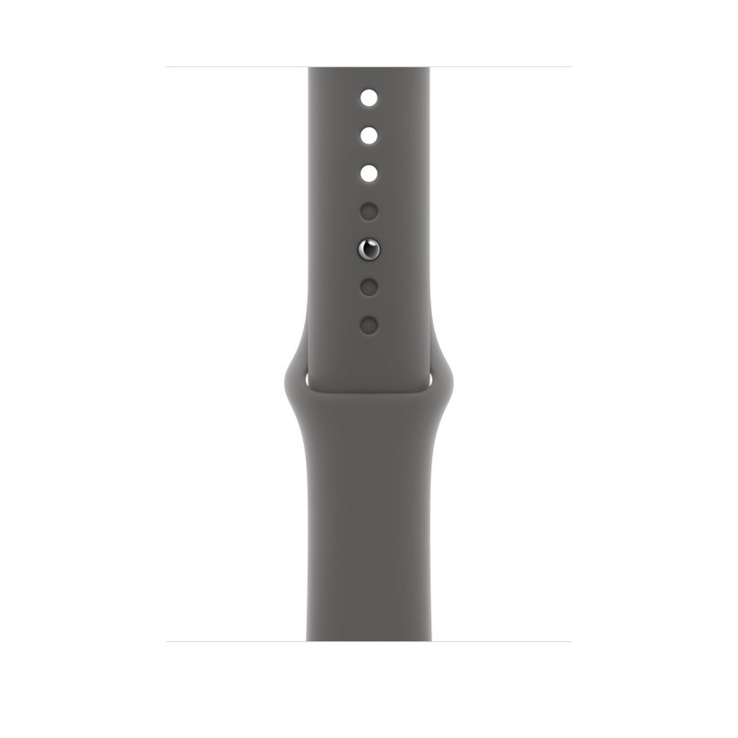 Apple pašček Sport Band S/M v kamnito sivi barvi za Apple Watch velikosti 46 mm - iSTYLE SI