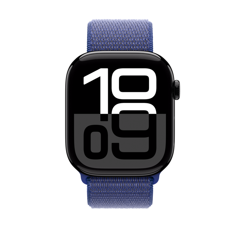 Apple pašček Sport Loop v ultramarin barvi za Apple Watch velikosti 46 mm - iSTYLE SI