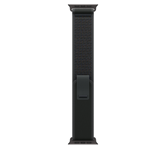 Apple pašček Trail Loop S/M v črni barvi za Apple Watch velikosti 49 mm - iSTYLE SI