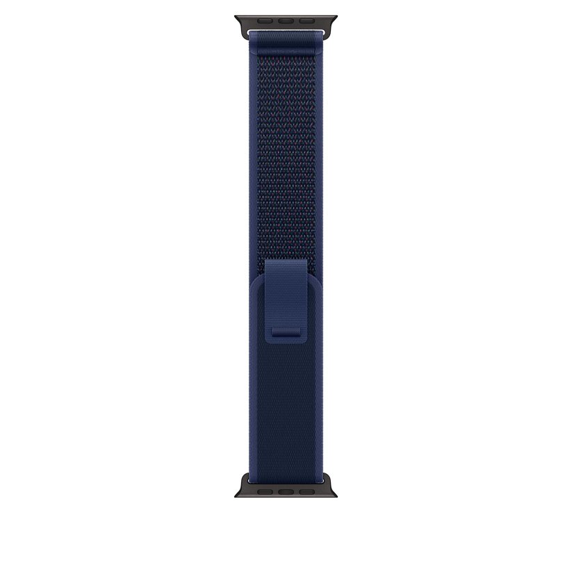 Apple pašček Trail Loop M/L v modri barvi za Apple Watch velikosti 49 mm - iSTYLE SI