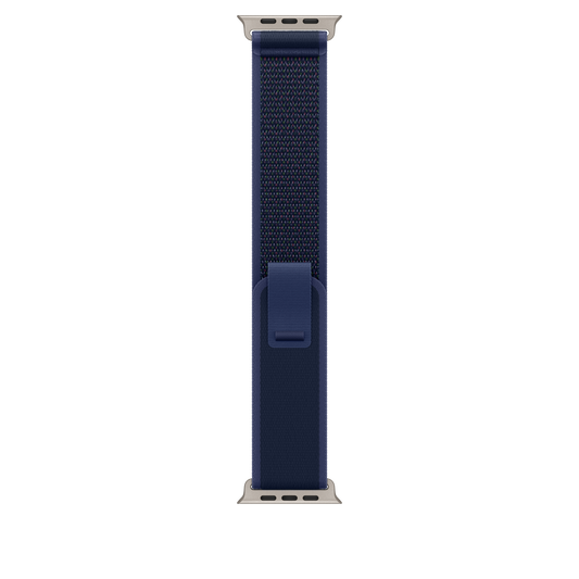 Apple pašček Trail Loop M/L v modri barvi za Apple Watch velikosti 49 mm - iSTYLE SI