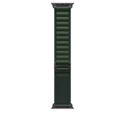 Apple pašček Alpine Loop Large v temno zeleni barvi za Apple Watch velikosti 49 mm - iSTYLE SI