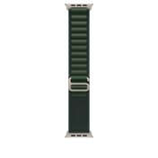 Apple pašček Alpine Loop Large v temno zeleni barvi za Apple Watch velikosti 49 mm - iSTYLE SI