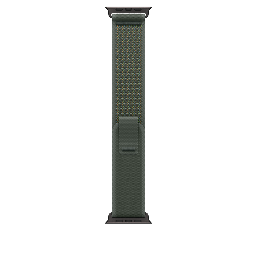 Apple pašček Trail Loop M/L v zeleni barvi za Apple Watch velikosti 49 mm - iSTYLE SI