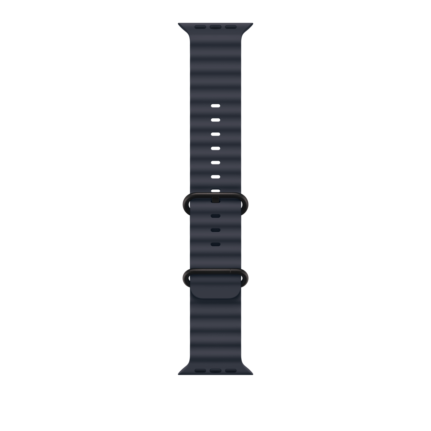 Apple pašček Ocean Band v mornarski barvi za Apple Watch velikosti 49 mm - iSTYLE SI