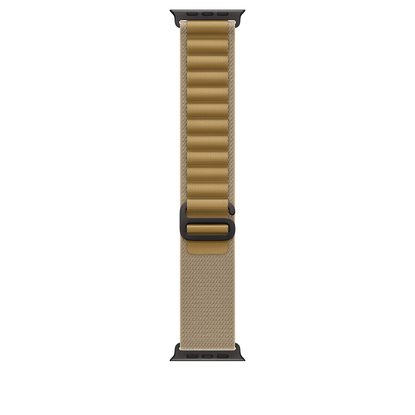 Apple pašček Alpine Loop Large v rjavi barvi za Apple Watch velikosti 49 mm - iSTYLE SI