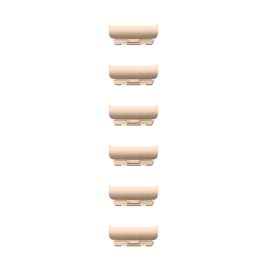 Apple pašček Link Bracelet v zlati barvi za Apple Watch velikosti 46 mm - iSTYLE SI
