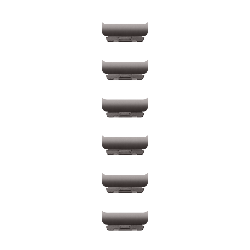 Apple pašček Link Bracelet v skrilasto sivi barvi za Apple Watch velikosti 46 mm - iSTYLE SI