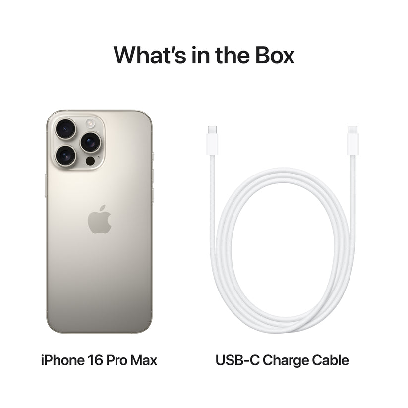 iPhone 16 Pro Max: 256 GB - naravni titan - iSTYLE SI