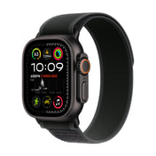 Apple Watch Ultra 2: GPS + Cellular, 49mm, ohišje iz titana v črni titan barvi, pašček Trail Loop v črni barvi - M/L - iSTYLE SI