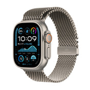 Apple Watch Ultra 2: GPS + Cellular, 49mm, ohišje iz titana v naravni titan barvi, pašček Milanese Loop iz titana v naravni titan barvi - Medium - iSTYLE SI