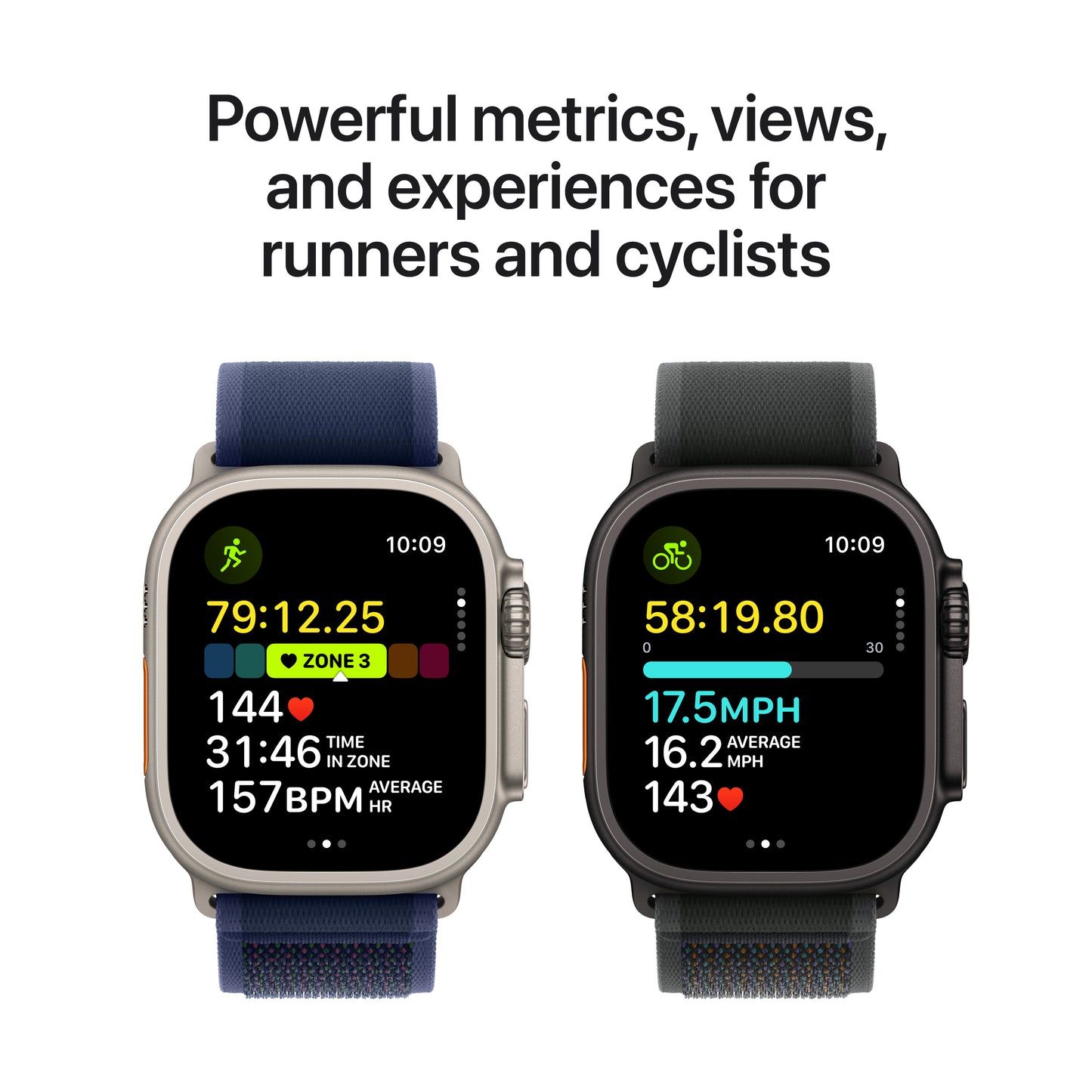 Apple Watch Ultra 2: GPS + Cellular, 49mm, ohišje iz titana v naravni titan barvi, pašček Trail Loop v modri barvi - S/M - iSTYLE SI