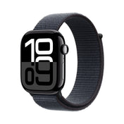 Apple Watch Series 10 GPS + Cellular 46mm Jet Black Aluminium Case with Ink Sport Loop - iSTYLE SI
