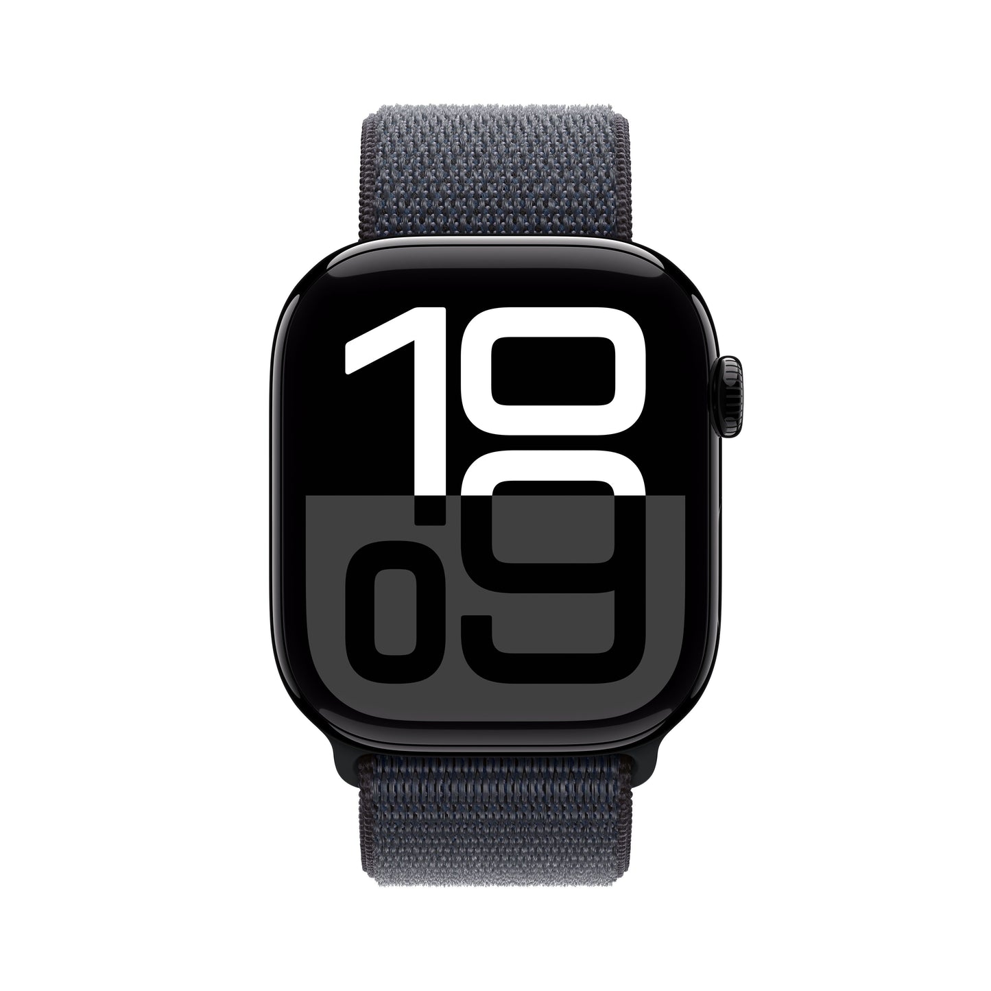 Apple Watch Series 10 GPS + Cellular 46mm Jet Black Aluminium Case with Ink Sport Loop - iSTYLE SI