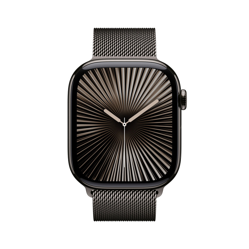 Apple Watch Series 10 GPS + Cellular 46mm Slate Titanium Case with Slate Milanese Loop - M/L - iSTYLE SI
