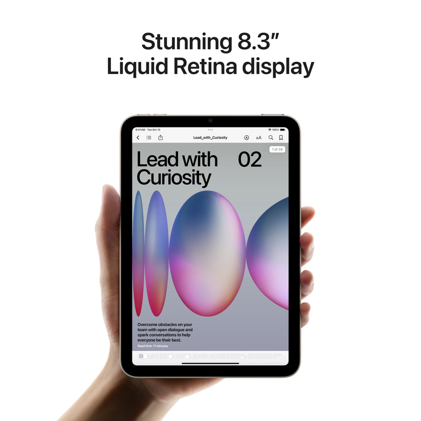 iPad mini (A17 Pro): Wi-Fi, 128 GB - vijoličen - iSTYLE SI