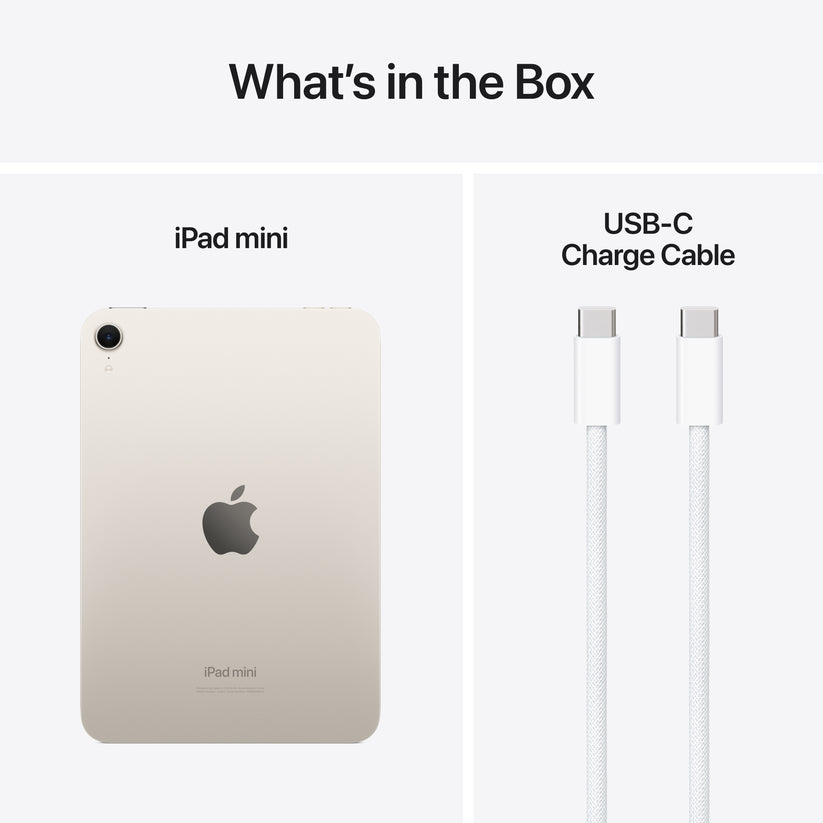 iPad mini (A17 Pro): Wi-Fi, 128 GB - zvezdnat - iSTYLE SI