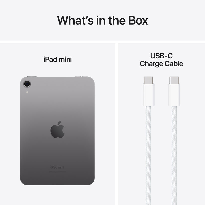 iPad mini (A17 Pro): Wi-Fi, 128 GB - vesoljno siv - iSTYLE SI