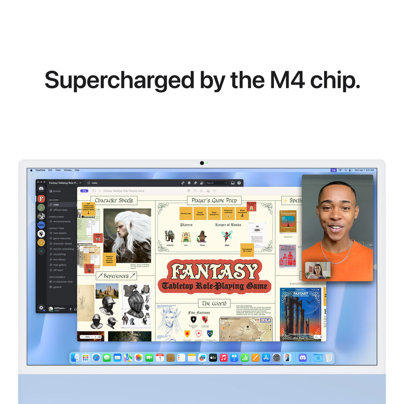 iMac 24 z zaslonom Retina 4,5K: M4 z 8‑jedrno CPE in 8‑jedrno GPE, 256 GB SSD - moder - iSTYLE SI