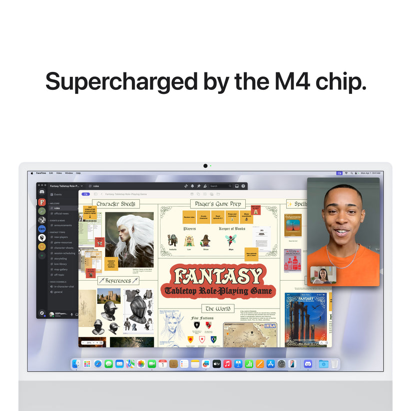 iMac 24 z zaslonom Retina 4,5K: M4 z 10‑jedrno CPE in 10‑jedrno GPE, 512 GB SSD - srebrn - iSTYLE SI