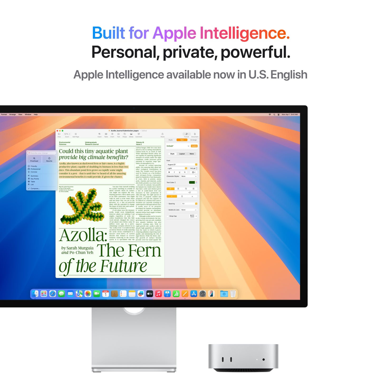 Mac mini: M4 z 10-jedrno CPE in 10-jedrno GPE, 16 GB, 512 GB SSD - iSTYLE SI