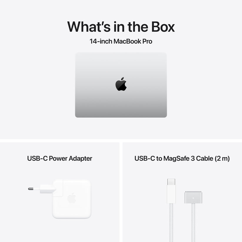 MacBook Pro 14: M4 Pro s 14‑jedrno CPE in 20‑jedrno GPE, 1 TB SSD - srebrn - iSTYLE SI