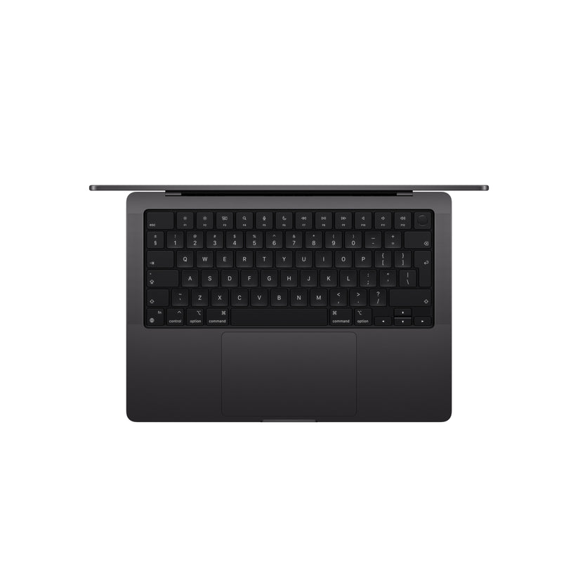 MacBook Pro 14: M4 Pro s 14‑jedrno CPE in 20‑jedrno GPE, 1 TB SSD - vesoljno črn (Copy) - iSTYLE SI