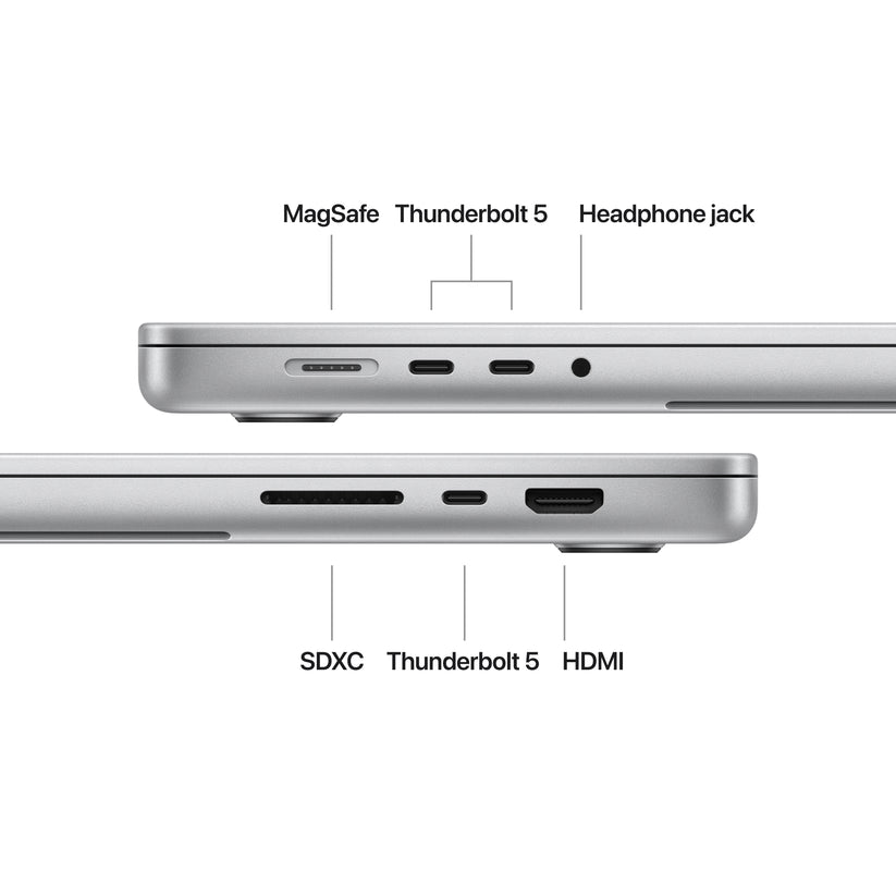 MacBook Pro 16: M4 Pro s 14‑jedrno CPE in 20‑jedrno GPE, 512 GB SSD - srebrn - iSTYLE SI