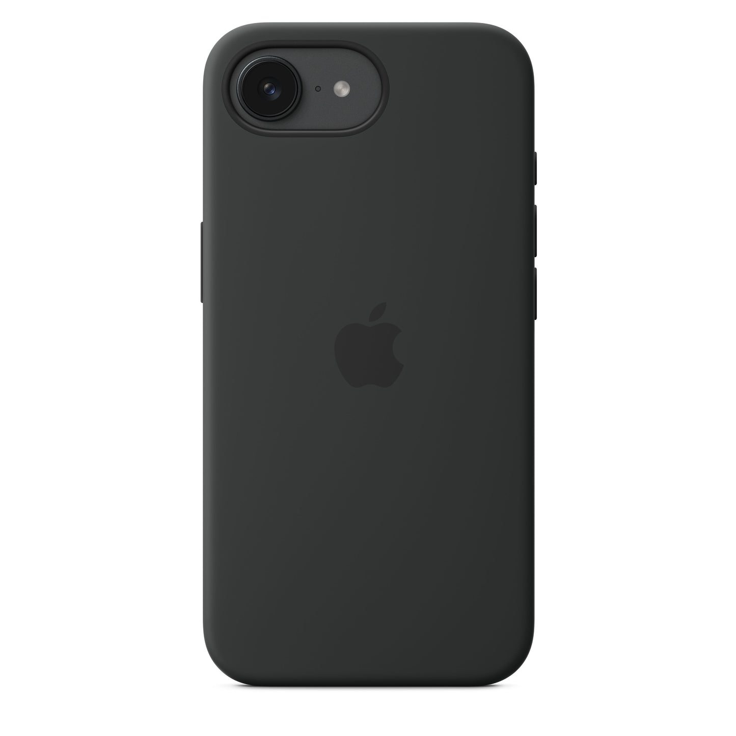 Apple silikonski ovitek z MagSafe za iPhone 16e - črna - iSTYLE SI
