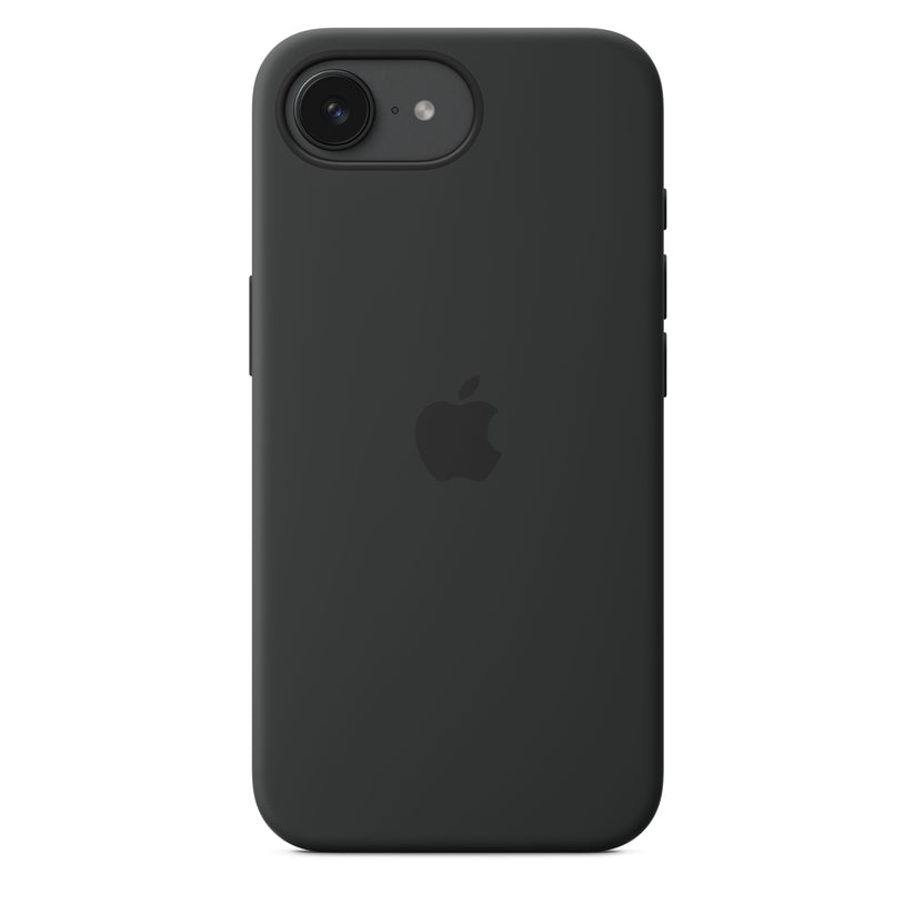 Apple silikonski ovitek z MagSafe za iPhone 16e - črna - iSTYLE SI