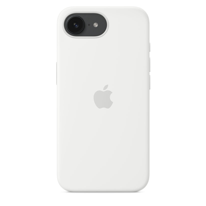 Apple silikonski ovitek z MagSafe za iPhone 16e - White - iSTYLE SI