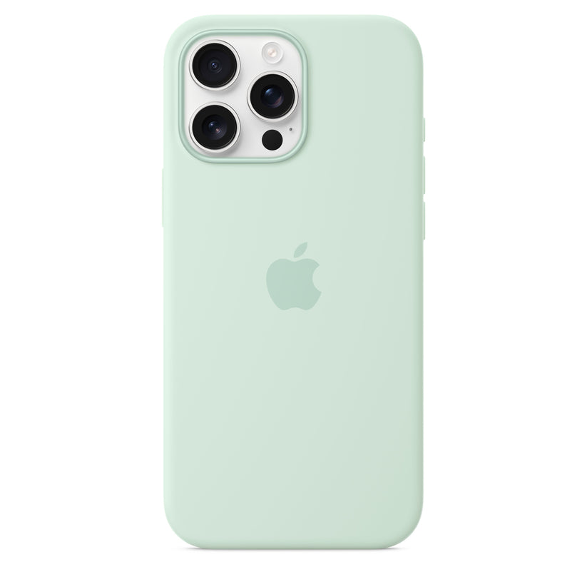 Apple silikonski ovitek z MagSafe za iPhone 16 Pro Max - akvamarin - iSTYLE SI