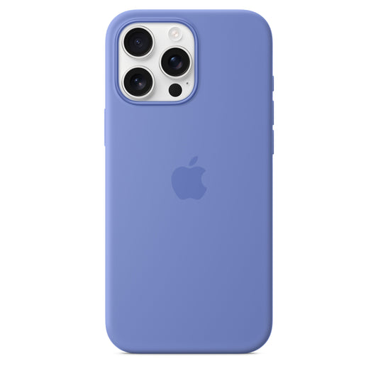 Apple silikonski ovitek z MagSafe za iPhone 16 Pro Max - vijolično-modra - iSTYLE SI