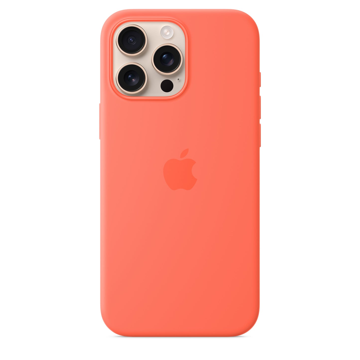 Apple silikonski ovitek z MagSafe za iPhone 16 Pro Max - mandarina - iSTYLE SI