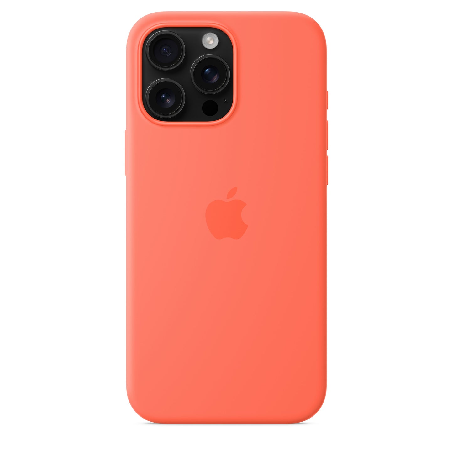 Apple silikonski ovitek z MagSafe za iPhone 16 Pro Max - mandarina - iSTYLE SI