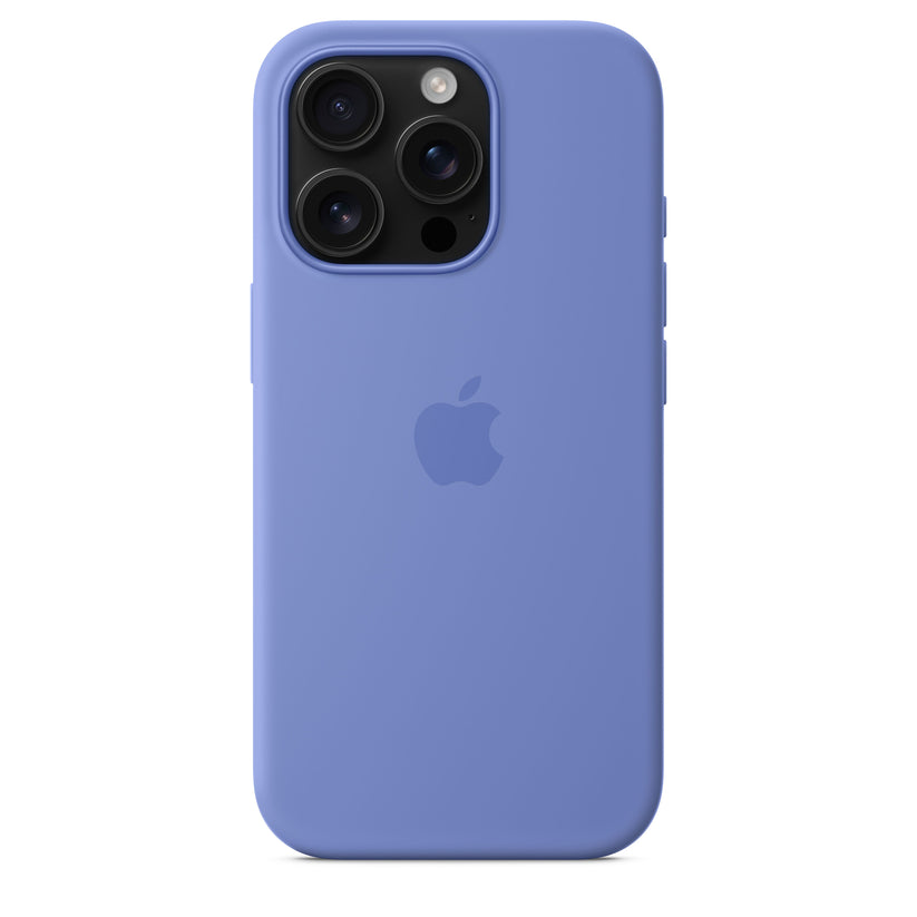 Apple silikonski ovitek z MagSafe za iPhone 16 Pro - vijolično-modra - iSTYLE SI
