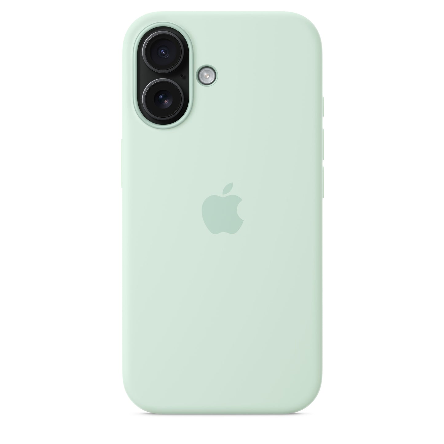 Apple silikonski ovitek z MagSafe za iPhone 16 - akvamarin - iSTYLE SI