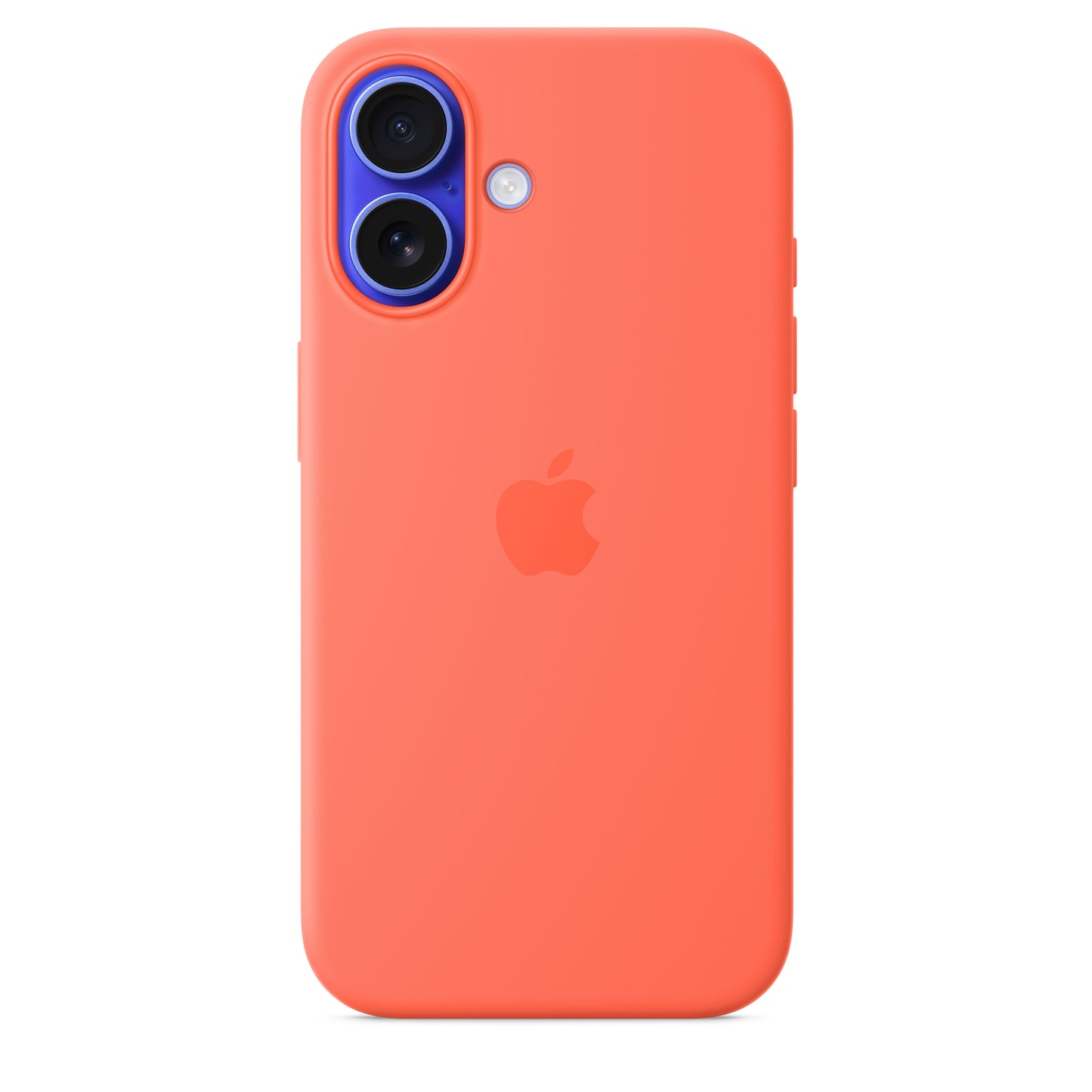 Apple silikonski ovitek z MagSafe za iPhone 16 - mandarina - iSTYLE SI