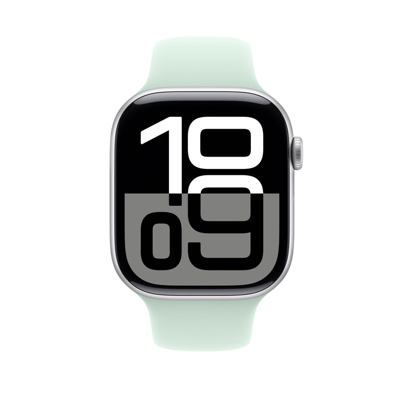 Apple pašček Sport Band M/L v akvamarin barvi za Apple Watch velikosti 46 mm - iSTYLE SI