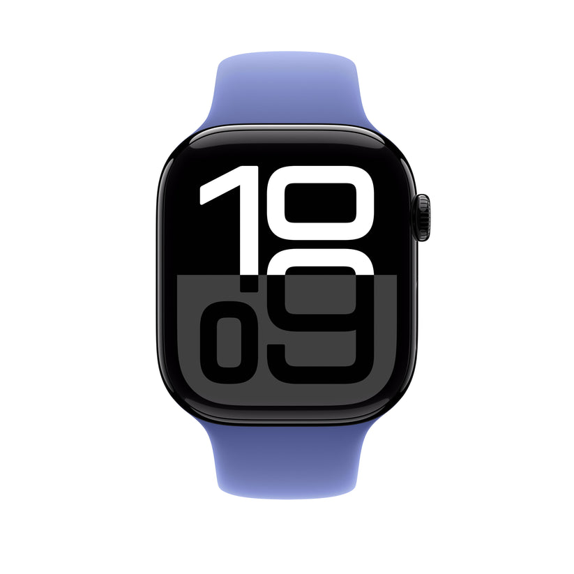 Apple pašček Sport Band M/L v vijolično-modri barvi za Apple Watch velikosti 46 mm - iSTYLE SI