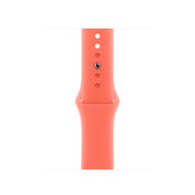 Apple pašček Sport Band M/L v barvi mandarine za Apple Watch velikosti 42 mm - iSTYLE SI