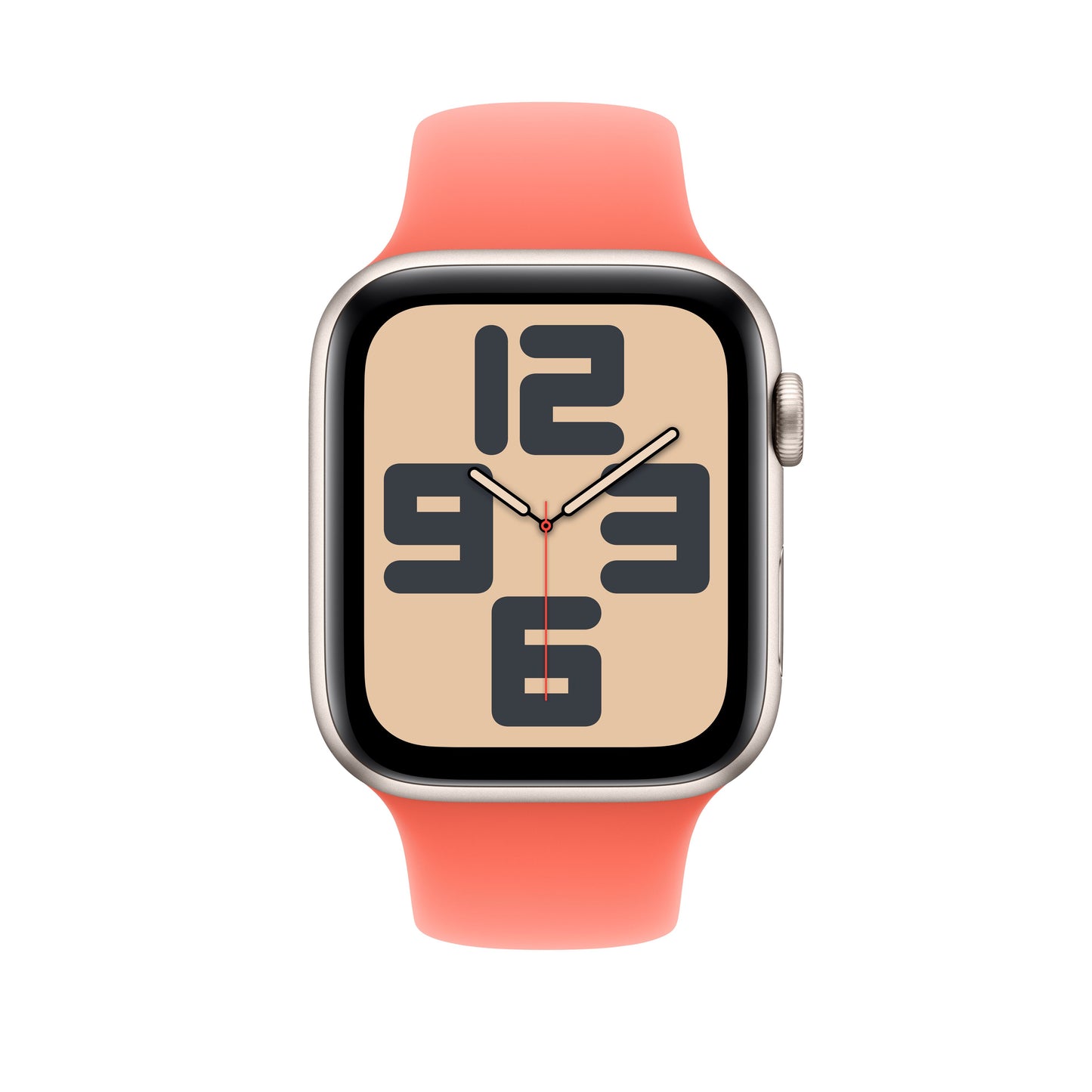 Apple pašček Sport Band M/L v barvi mandarine za Apple Watch velikosti 40 mm - iSTYLE SI
