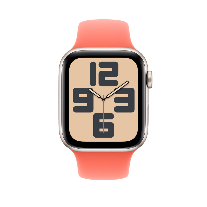 Apple pašček Sport Band M/L v barvi mandarine za Apple Watch velikosti 40 mm - iSTYLE SI
