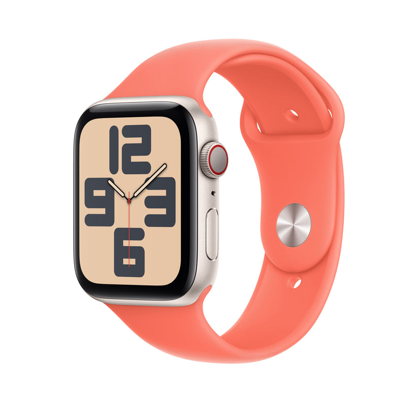 Apple pašček Sport Band M/L v barvi mandarine za Apple Watch velikosti 40 mm - iSTYLE SI