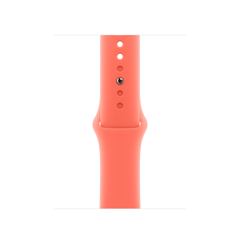 Apple pašček Sport Band M/L v barvi mandarine za Apple Watch velikosti 40 mm - iSTYLE SI