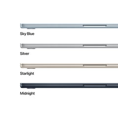 MacBook Air 15: M4 z 10‑jedrno CPE in 10‑jedrno GPE, 256 GB SSD - polnočen - iSTYLE SI